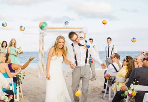 Beach Ball Exit Toss