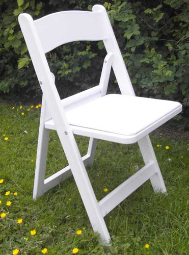 White Resin Chairs